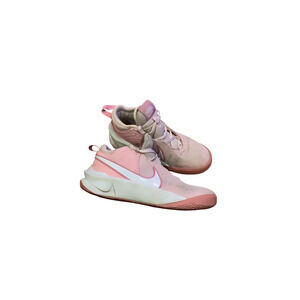 Nike Women's Athletic Sneakers US 4Y Pink White Hustle